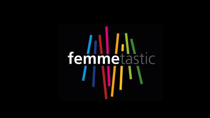 Logo von "femmetastic", dem Präventionsprojekt für Frauen der Aidshilfe Baden-Württemberg.