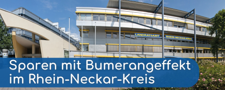 Symbolbild: Sparen mit Bumerangeffekt im Rhein-Neckar-Kreis