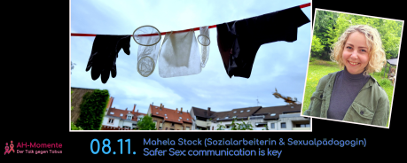 Safer Sex:  communication is key mit Mahela Stock