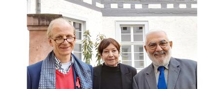 Der Vorstand des Fördervereins: Helmuth Bühler, Monika Pichler und Wolfgang Erichson.