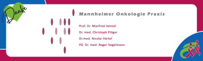 Banner Firmenmitgliedschaft: Mannheimer Onkologiepraxis