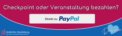 Checkpoint oder Veranstaltung bezahlen? Hier direkt zu PayPal