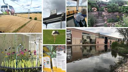 Collage zum Buga-Ausflug