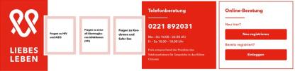 Onlineberatung BZgA