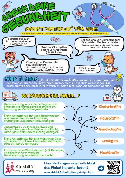 Plakat: Check deine Gesundheit